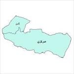 نقشه-ی-بخش-های-شهرستان-تهران