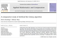 ترجمه مقاله با موضوع یک مطالعه تطبیقی از الگوریتم اجتماع زنبور مصنوعی، به همراه اصل مقاله