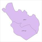 نقشه-ی-بخش-های-شهرستان-آبادان
