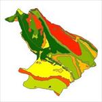 نقشه-زمین-شناسی-شهرستان-مهران