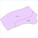 نقشه-ی-بخش-های-شهرستان-رضوانشهر